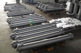 Screw Type Air Compressor's Cooler