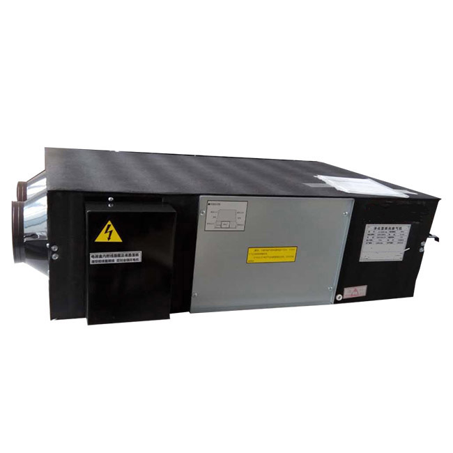 Heat Recovery Ventilation With Total Enthalpy Heat Exchanger
