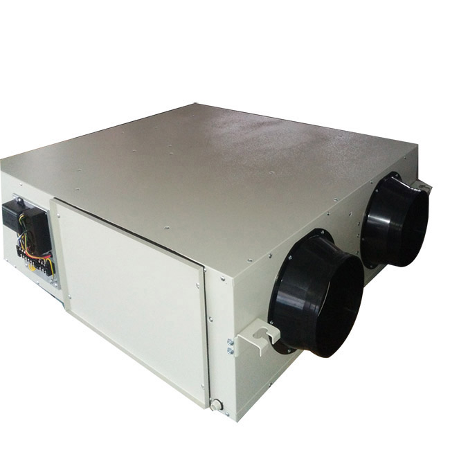Heat Recovery Ventilation With Total Enthalpy Heat Exchanger