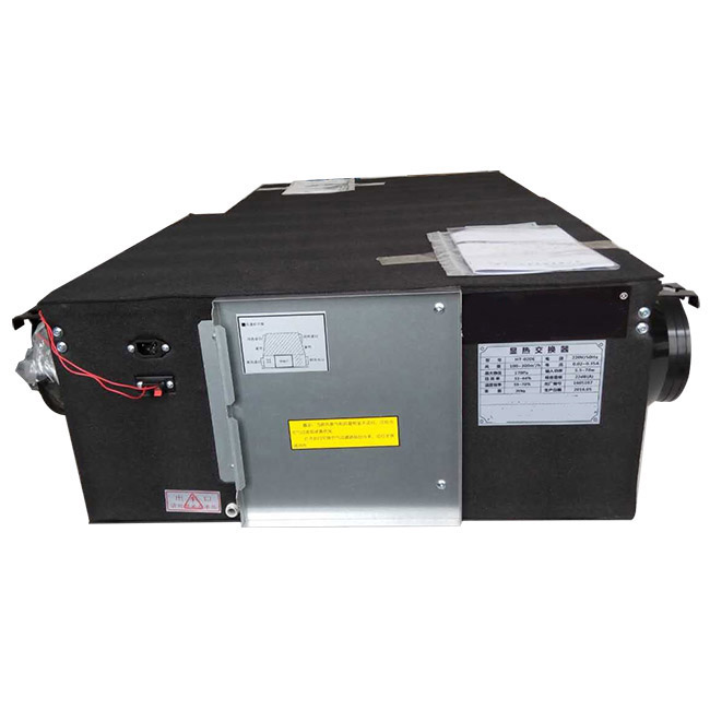 Heat Recovery Ventilation With Total Enthalpy Heat Exchanger