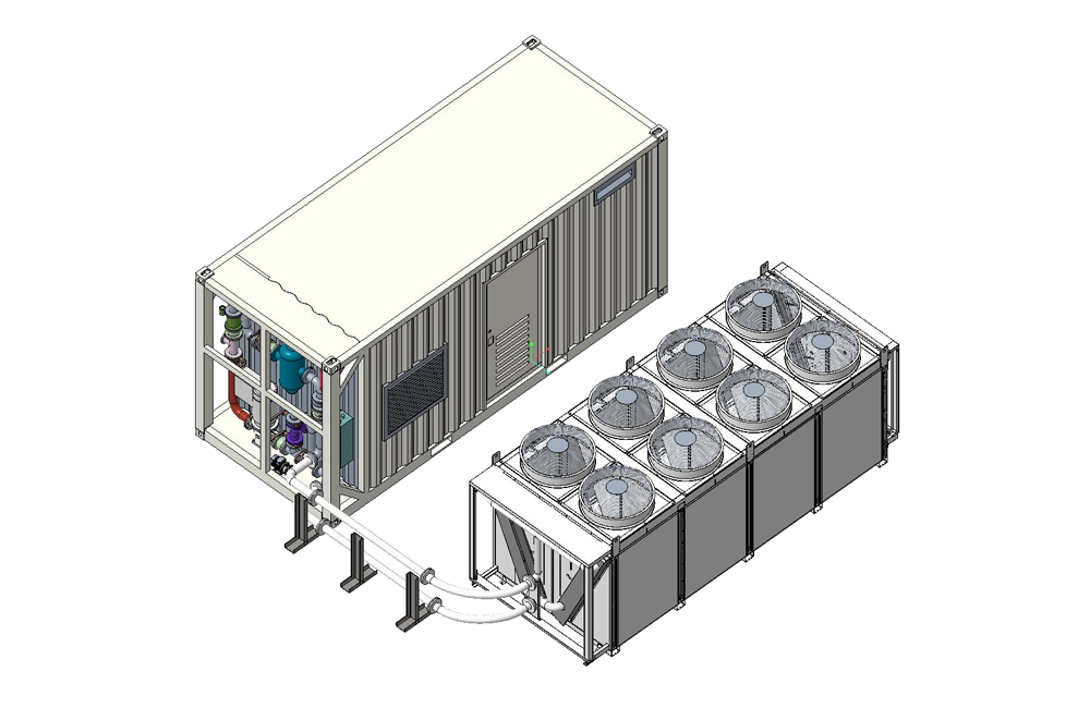 Hydro Cooling Container