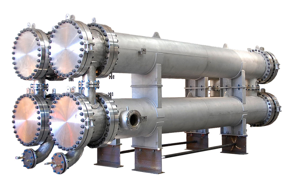 Titanium Shell and Tube Heat Exchanger